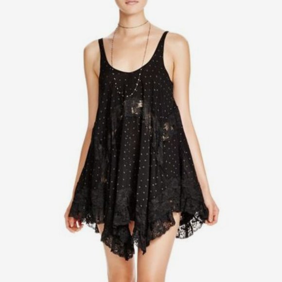 Free People Dresses & Skirts - NWOT Intimately FP She Swings Slip Dress BLACK Size XS/S